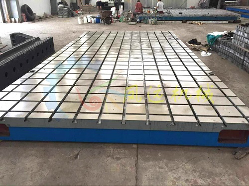大型铸铁电机试验平台_焊接平板铆焊平板_专业工作台厂家