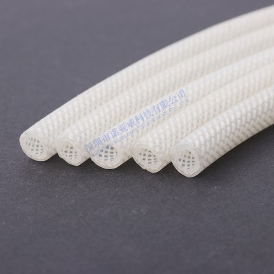 硅胶编制管 耐高压食品级硅胶管 加强编织硅胶网纹管