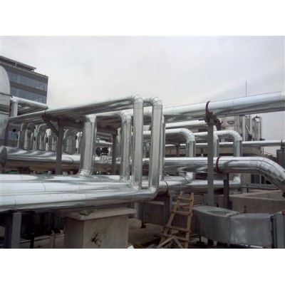 不锈钢反应釜铁皮保温施工队承包热油管道外保温工程